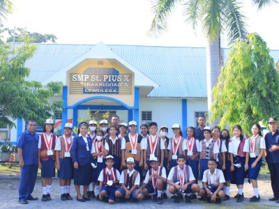 Ketua OSIS, Pengurus OSIS, dan Pembina OSIS SMPK St. Pius X Lewoleba, Periode Tahun 2023