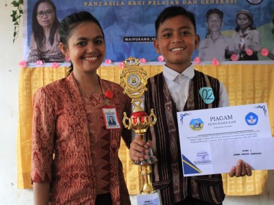 Peserta Lomba Pidato Bahasa Indonesia Tingkat SMP/MTS Sekabupaten