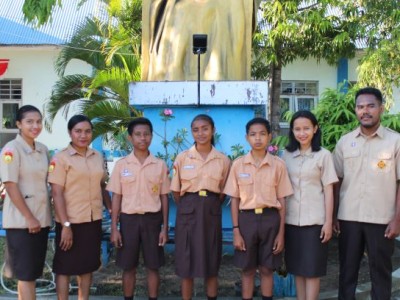 Peserta Lomba Bersama Para Guru Pendamping