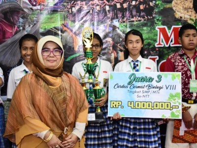 Juara III CCB VIII tingkat SMP se-NTT tahun 2019