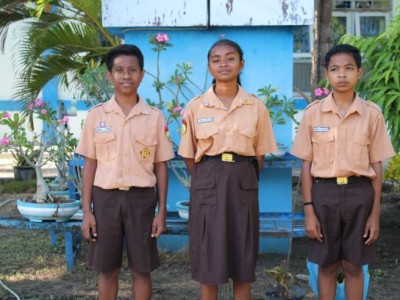 Sendi Duan, Ria Wolor dan Dino Ladoangin